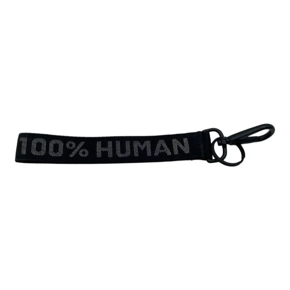 Everlane 100% Human Key Chain Keychain Black / Gray